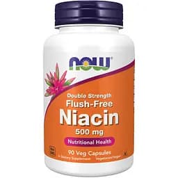 Ніацин Now Foods Flush Free Niacin 500 мг 90 капсул