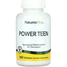 Мультивитамины Nature's Plus Power Teen 180 tabs (1086-2023-10-4408)
