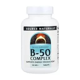 Vitamin B-50 Complex 50mg - 50 tabs - мініатюра 1