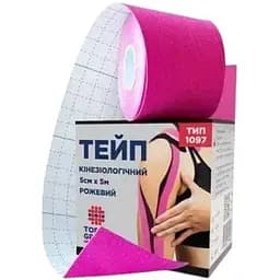 Кинезиогический тейп Торос-Груп 5 cм x 5 м розовый