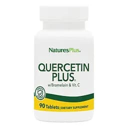 Кверцетин плюс і Вітамін С Natures Plus Quercetin Plus with Vitamin C 90 таблеток