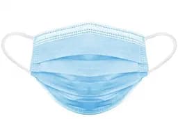 Маска одноразовая трехслойная Lindo Детская, 10 шт. (961)