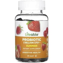 Пробіотик Lifeable Probiotic 2 Billoin CFU Adult 60 жувальних цукерок - мініатюра 1