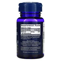 Вітаміни та мінерали Life Extension Vitamin D3 1000 IU, 90 капсул - мініатюра 2