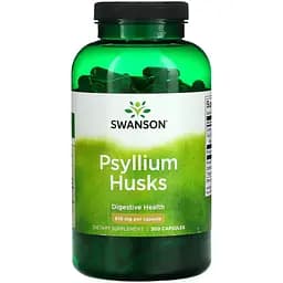Подорожник Swanson Psyllium Husks 610 мг 300 капсул