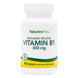 Вітаміни та мінерали NaturesPlus Vitamin B1 300 mg 90 таблеток