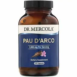 Харчова добавка Dr. Mercola Pau D'Arco 1000 мг 120 капсул