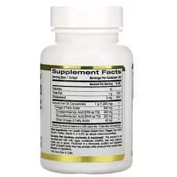 Риб'ячий жир California Gold Nutrition Омега 800 30 желатинових капсул - мініатюра 2