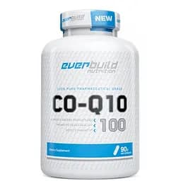 Кофермент Q10 EverBuild Nutrition Co-Q10 High Potency, 90 вегакапсул для серця та енергії