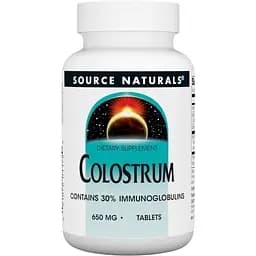 Молозиво Source Naturals Colostrum 650 мг 30 таблеток