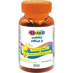 Ведмежуйки Pediakid Gommes Omega 3, 60 жувальних мармеладок