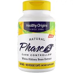 Біла квасоля Фаза 2 Healthy Origins Phase 2 500 мг 90 капсул