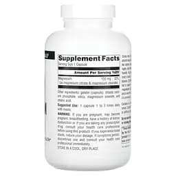 Цитрат магнію Source Naturals Magnesium Citrate 133 мг 180 капсул - мініатюра 2