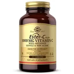 Витамины и минералы Solgar Ester-C Plus Vitamin C 1000 mg, 90 таблеток