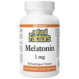 Мелатонін Natural Factors Melatonin 1 мг 90 таблеток