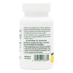 Вітаміни та мінерали Natures Plus Potassium 99 mg, 90 таблеток - мініатюра 3