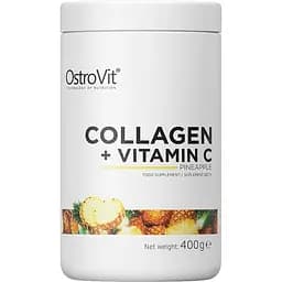 Для суставов и связок OstroVit Collagen + Vitamin C Pineapple 400 г