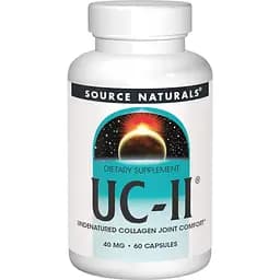 Колаген неденатурований Source Naturals тип II UC-II 60 капсул