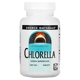 Натуральна добавка Source Naturals Chlorella, 100 таблеток - мініатюра 1