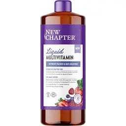 Мультивітаміни для всієї родини New Chapter Vegan Liquid Multivitamin for Whole Family ягідний мікс 887 мл