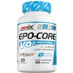 Азотний бустер Amix Performance Epo-Core VO´2 Max передтренувальний комплекс без кофеїну 120 капсул