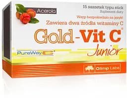 Вітаміни та мінерали Olimp Gold-Vit C Junior, 15 пакетиків