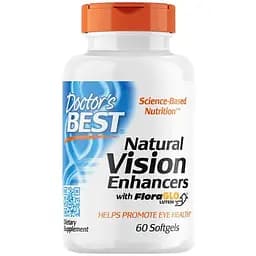 Натуральная добавка Doctor's Best Natural Vision Enhancers 60 капсул