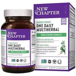 Трави для підвищення енергії New Chapter MultiHerbal Energy 30 капсул