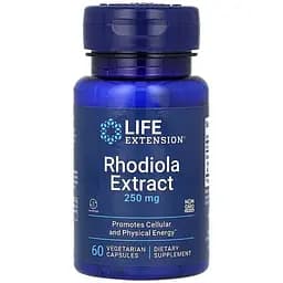 Экстракт радиолы Life Extension Rhodiola Extract 250 mg, 60 вегакапсул