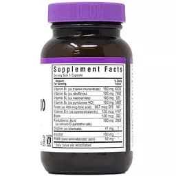 В-Комплекс 100 Bluebonnet Nutrition 50 вегетаріанських капсул - мініатюра 2