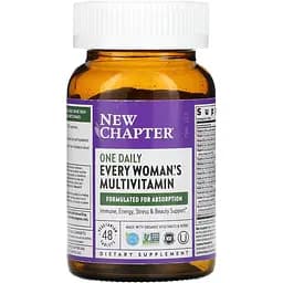 Мультивітаміни для жінок New Chapter Every Woman's One Daily 48 таблеток
