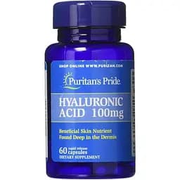 Гиалуроновая кислота Puritan's Pride Hyaluronic Acid Puritan's Pride 100 мг 60 капсул