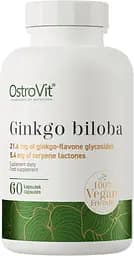 Натуральна добавка OstroVit Vege Ginkgo Biloba, 60 вегакапсул