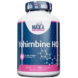 Йохімбін гідрохлорид Haya Labs Yohimbine HCL 5 мг 100 капсул