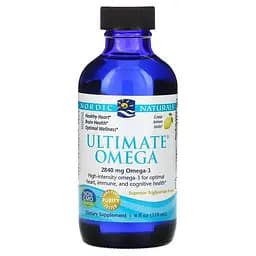 Концентрат риб'ячого жиру (лимон) Nordic Naturals Ultimate Omega 119 мл