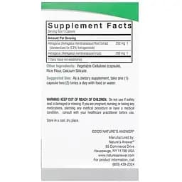 Астрагал Nature's Answer Astragalus 500 мг 60 капсул - мініатюра 3