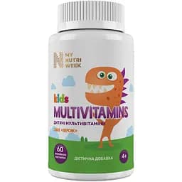 Мультивітаміни для дітей My Nutri Week 60 желейних пастилок