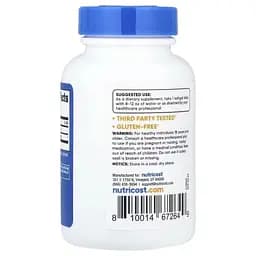 Вітамін К2 Nutricost у формі МК-7, 100 мкг 240 гелевих капсул - мініатюра 3