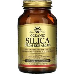 Витамины и минералы Solgar Oceanic Silica 100 вегакапсул