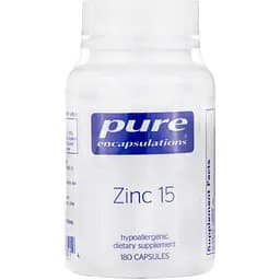 Вітаміни та мінерали Pure Encapsulations Zinc 15 мг 180 капсул