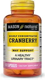 Натуральна добавка Mason Natural Highly Concentrated Cranberry, 60 капсул
