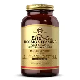 Вітаміни та мінерали Solgar Ester-C Plus Vitamin C 1000 mg, 180 таблеток - мініатюра 1