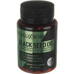 Диетическая добавка Elixir Black Seed Oil 500 мг 60 капсул