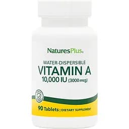 Витамины и минералы Natures Plus Vitamin A 10000 IU 90 таблеток
