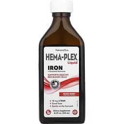 Комплекс вітамінів і мінералів NaturesPlus Hema-Plex 250 мл