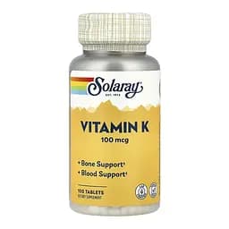 Vitamin K-1 100mcg - 100 tabs - мініатюра 1