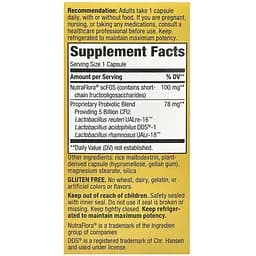 Комплекс пробіотиків Nature's Way Primadophilus Reuteri Probiotic 30 веганських капсул - мініатюра 3