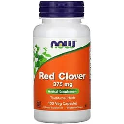 Натуральна добавка Now Red Clover 375 mg 100 вегакапсул