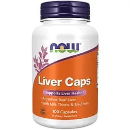 Підтримка печінки Now Foods Liver Caps 100 капсул