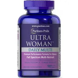 Вітаміни та мінерали Puritan's Pride Ultra Woman Daily Multi Timed Release 90 каплет